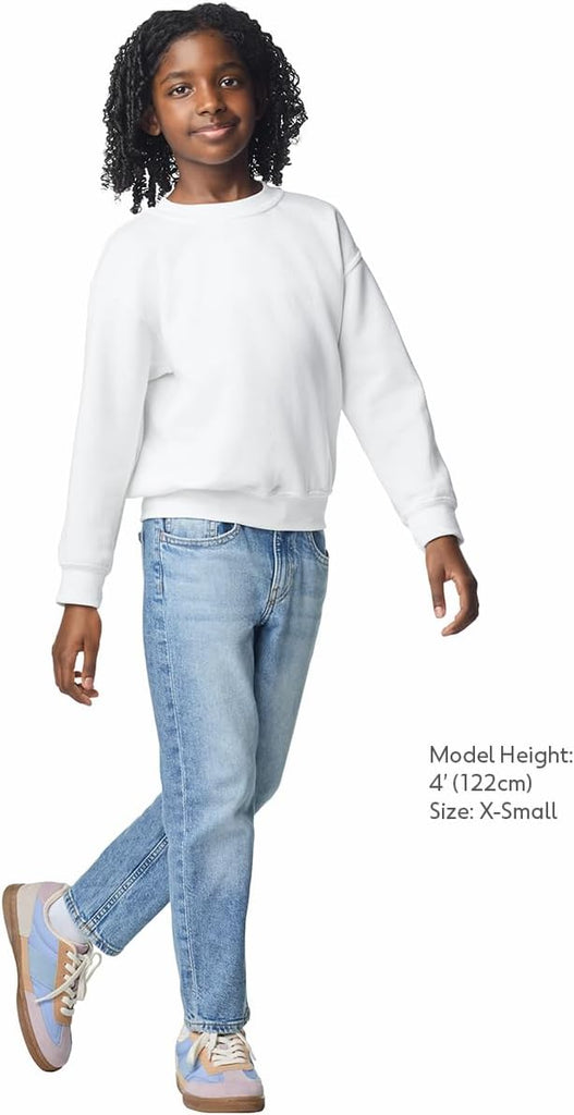 Kids' Fleece Crewneck Sweatshirt, Style G18000b