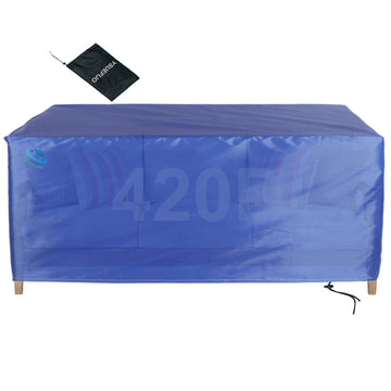 Patio Furniture Covers Waterproof Heavy Duty Rectangle 126x87x28in 420D Oxford Garden Furniture Covers for Table and