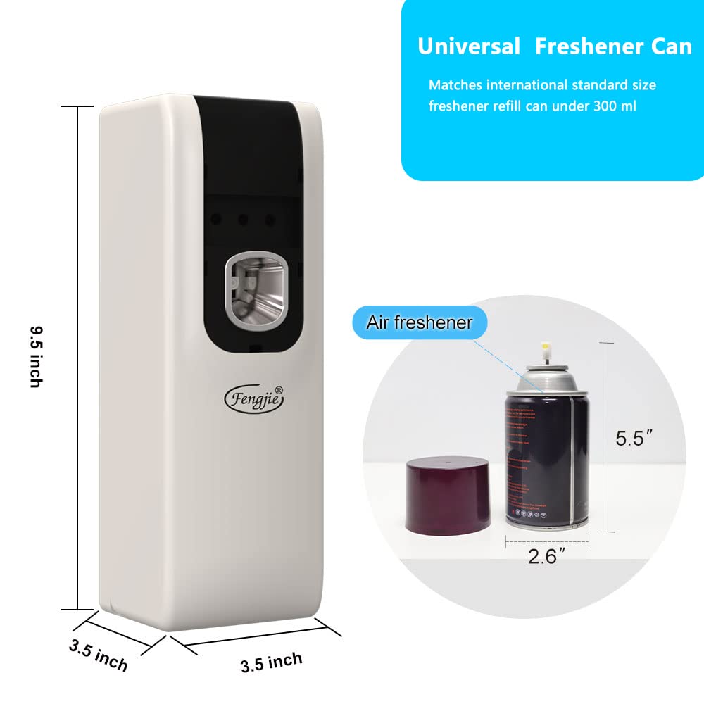 Automatic Air Freshener Spray Dispenser, Auto Air Fresheners Spray -Wall Mount/Free Standing Fragrance Dispenser Room