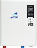 24Kw 240V Electric Tankless Water Heater, LED Temperature Display, On-Demand Instant Hot Water
