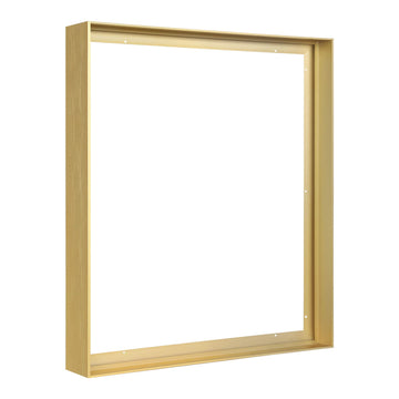 11x14 Canvas Frame for Abstract Landscape Paintings, 1.5" Deep, Gold