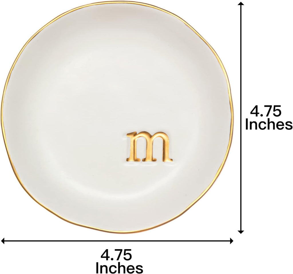 Ceramic Jewelry Tray, Trinket Dish, Gifts for Women (M)