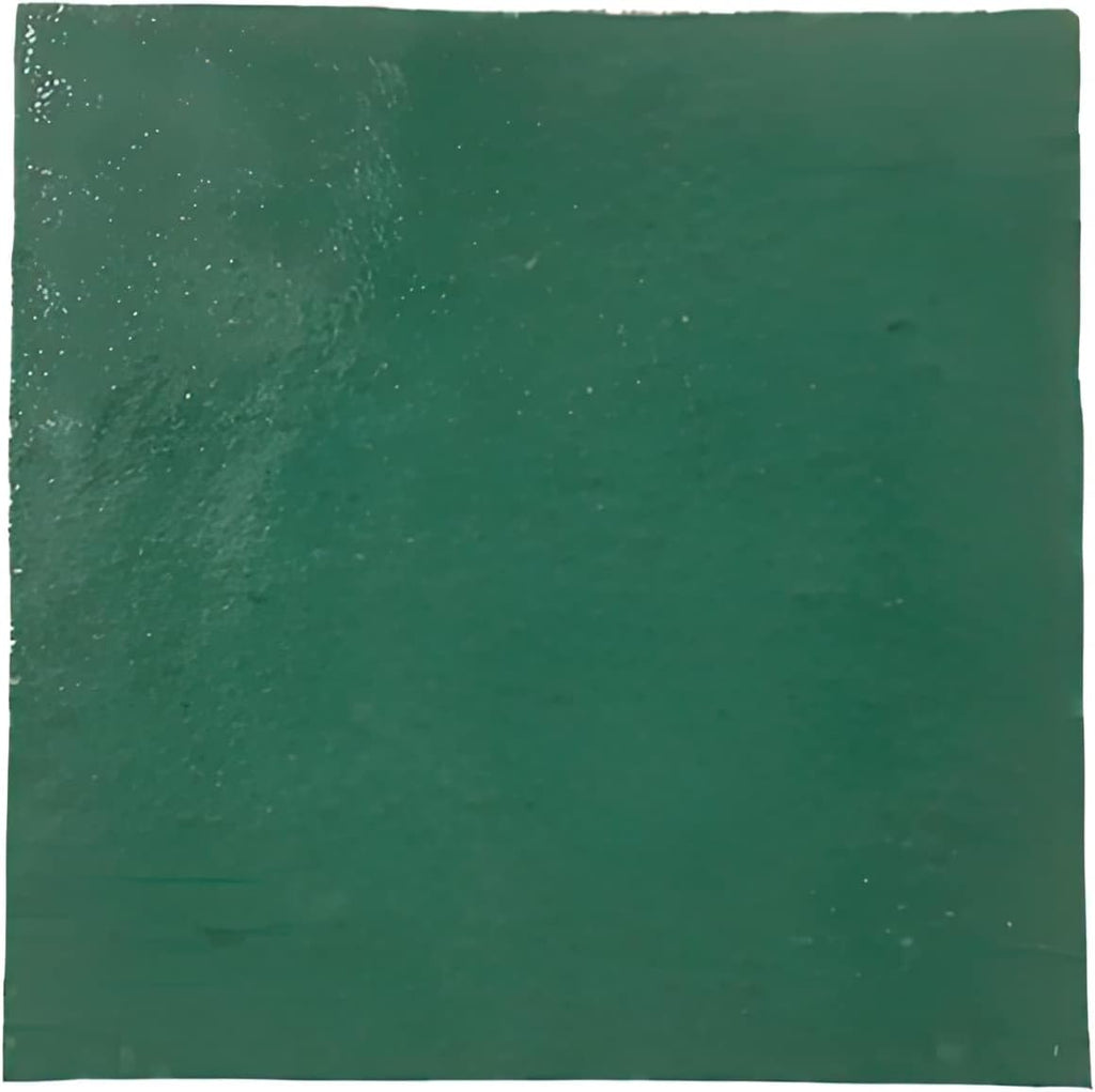 Mosaic & Tile House Moroccan Mosaic Handmade 4x4-in. Solid Color Sea Green (MSC01-16)