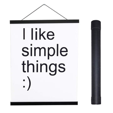Magnetic Poster Hanger Frame, 21x29 21x18 21x15 Light Wood Wooden Magnet Canvas Artwork Print Poster Hangers Frames