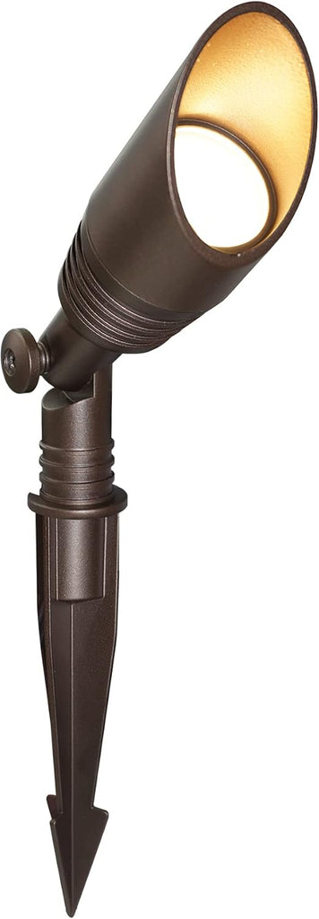 2 Pack LED Low Voltage Spotlight, 12V Landscape Lighting, Mini Size Outdoor Spot Lights, Waterproof Directional