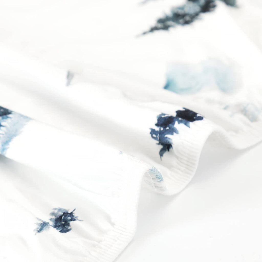 Stretch Ultra Soft Jersey Knit Fitted Crib Sheets Set 2 Pack, Fits All Standard Crib Mattress Pads Safe and Snug