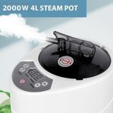 4L Sauna Steamer, Fcc Certified 4L & 2000W Steam Generator, Sauna Steamer Machine with Remote Control