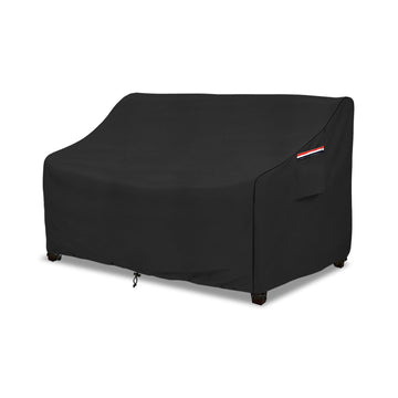 Heavy Duty Patio Sofa Cover, 100% Waterproof 3-Seater Outdoor Sofa Cover Fits up to 85W x 38D x 35H Inches, Lawn