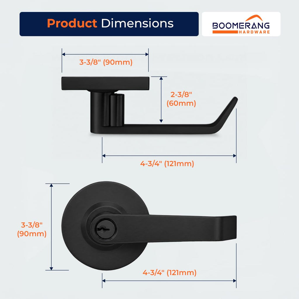 Heavy-Duty Entry Function-Keyed Alike Commercial Lever Door Lock