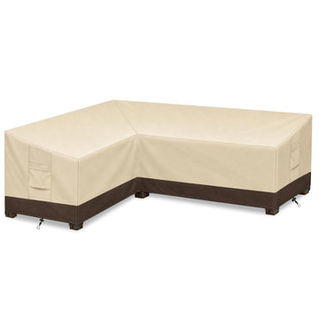 Outdoor Sectional Cover L-Shaped & Patio Furniture Covers Waterproof