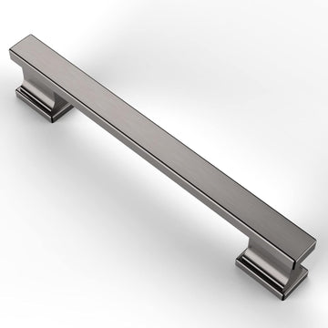 10 Pack 5 Inch(128mm) Brushed Black Nickel Kitchen Cabinet Handles, Cabinet Pulls Kitchen Cabinet Hardware Drawer Pulls