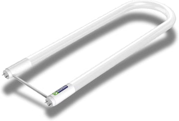 24 Pack U-Bent LED T8 Type A+B Tube, Plug & Play or Ballast Bypass, 13W, 1800lm, 3500K/4000K/5000K, G13 Base, 24"