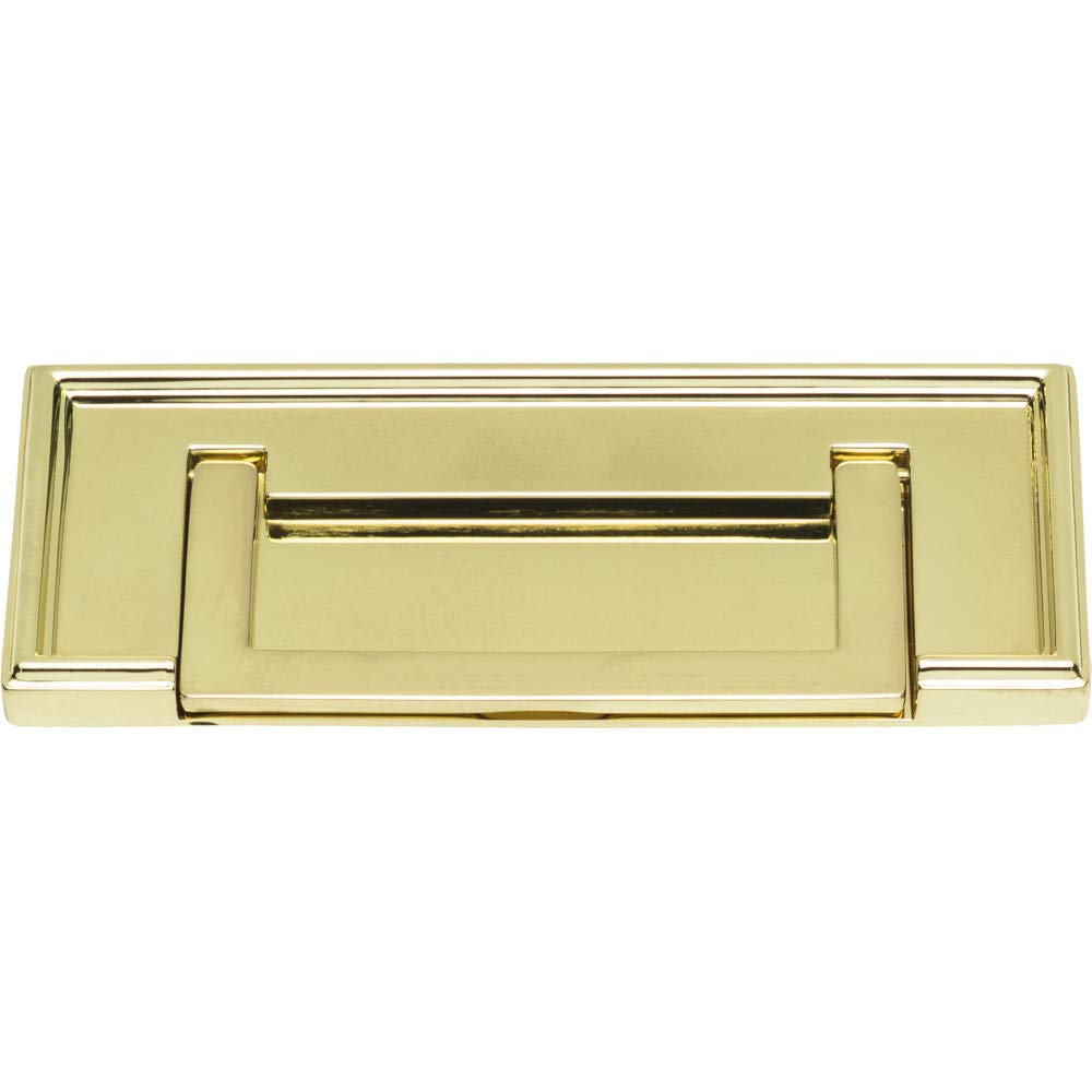 Campaign 3" Drop Pull in Polished Chrome