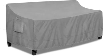 Outdoor Couch Cover Waterproof Patio Sofa Furniture Covers 3-Seater | Heavy Duty Outdoor Lawn Furniture Covers with