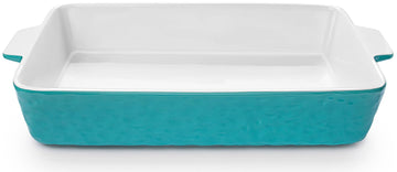 4 QT Baking Dish Deep Nonstick Dish Oven Safe, 9 x 13in, Aquamarine