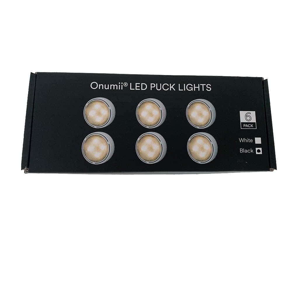 LED Puck Lights with Remote Battery Operated Under Cabinet Lighting Wireless Stick on Lights Color Changing Timer Tap