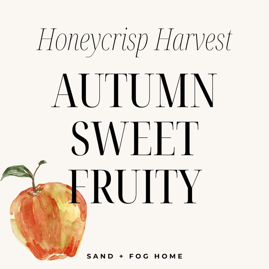 Scented Candle - Honeycrisp Harvest - Additional Scents and Sizes - 100% Cotton Lead-Free Wick - Luxury Air