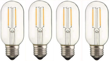 T45 LED Vintage Edison Bulbs T45 2W LED Filament Bulb T14/T45 LED Tubular Light Bulb Decorative
