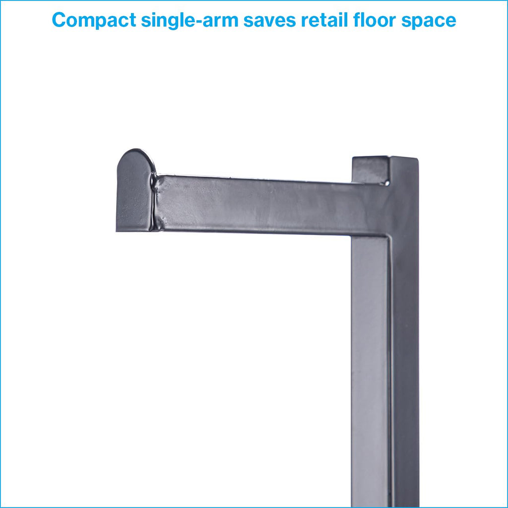 Black Costumer Stand, Adjustable Clothes Rack for Hanging Clothes