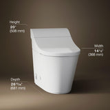 K-29777-PA-0 Innate Smart Toilet with Bidet Built In, White, One-piece Elongated Style