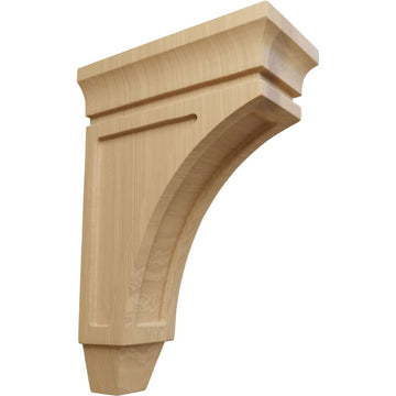 Mini Lucan Wood Corbels, 2 3/4"W x 5 1/2"D x 8"H, Cherry