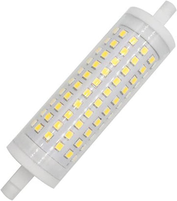 15W 118mm R7S LED Bulbs,Dimmable Daylight White 6000K Double Ended T3 J118 Flood Lights,120 LEDs 2835 SMD,120V J Type
