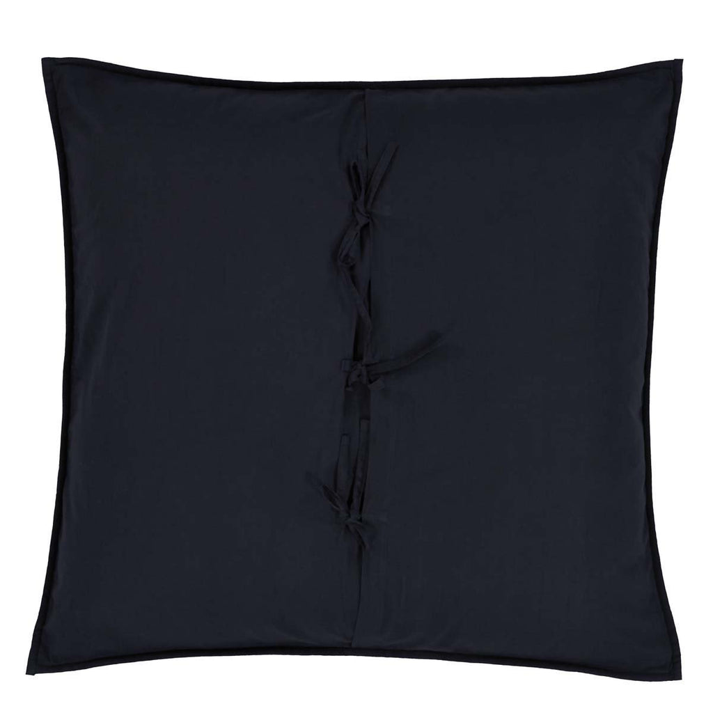 Teton Star Quilted Euro Sham 26x26 Country Patchwork Design, Navy and Tan