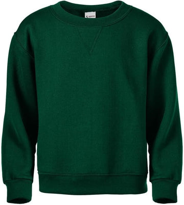 Boys Classic Midweight Fleece Crew Sweatshirt