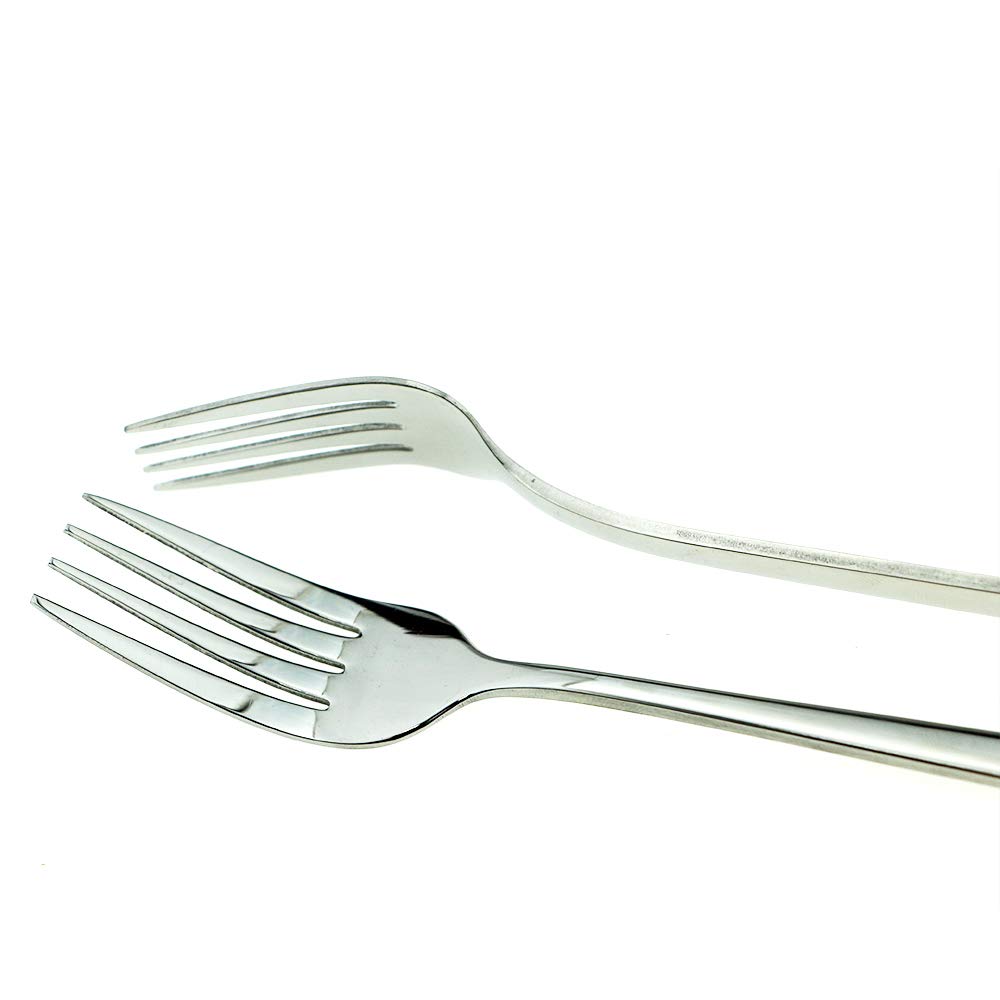 Mirror Polished Silver 20-Piece SUS304 Stainless Steel Flatware Set,Silverware Set Dinner Knife Fork Spoon Dessert