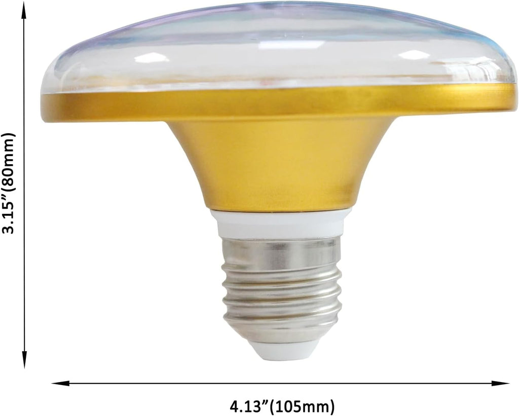 LED Grow Lights for Indoor Plants, Full Spectrum Plant Growing Lamp, E26/E27 10W Grow Light, Red Blue Grow Light