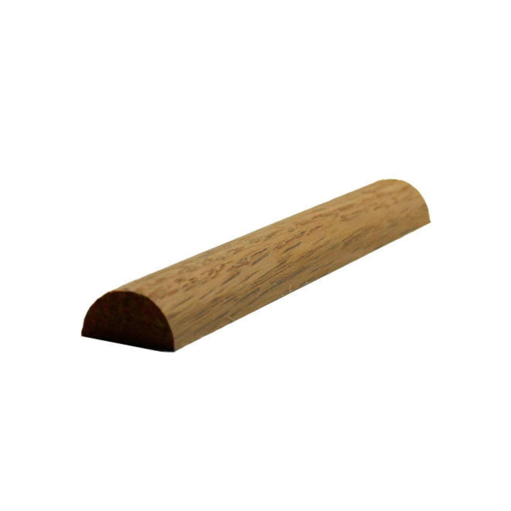 Half Round 3/4" Wide x 3/8" Moulding Trim. Unfinished, Poplar, 94"
