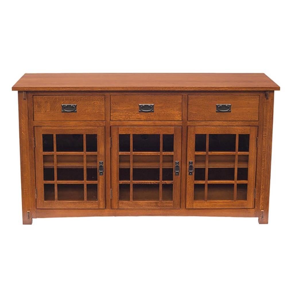 Arts and Crafts Wood Sideboard in Cherry