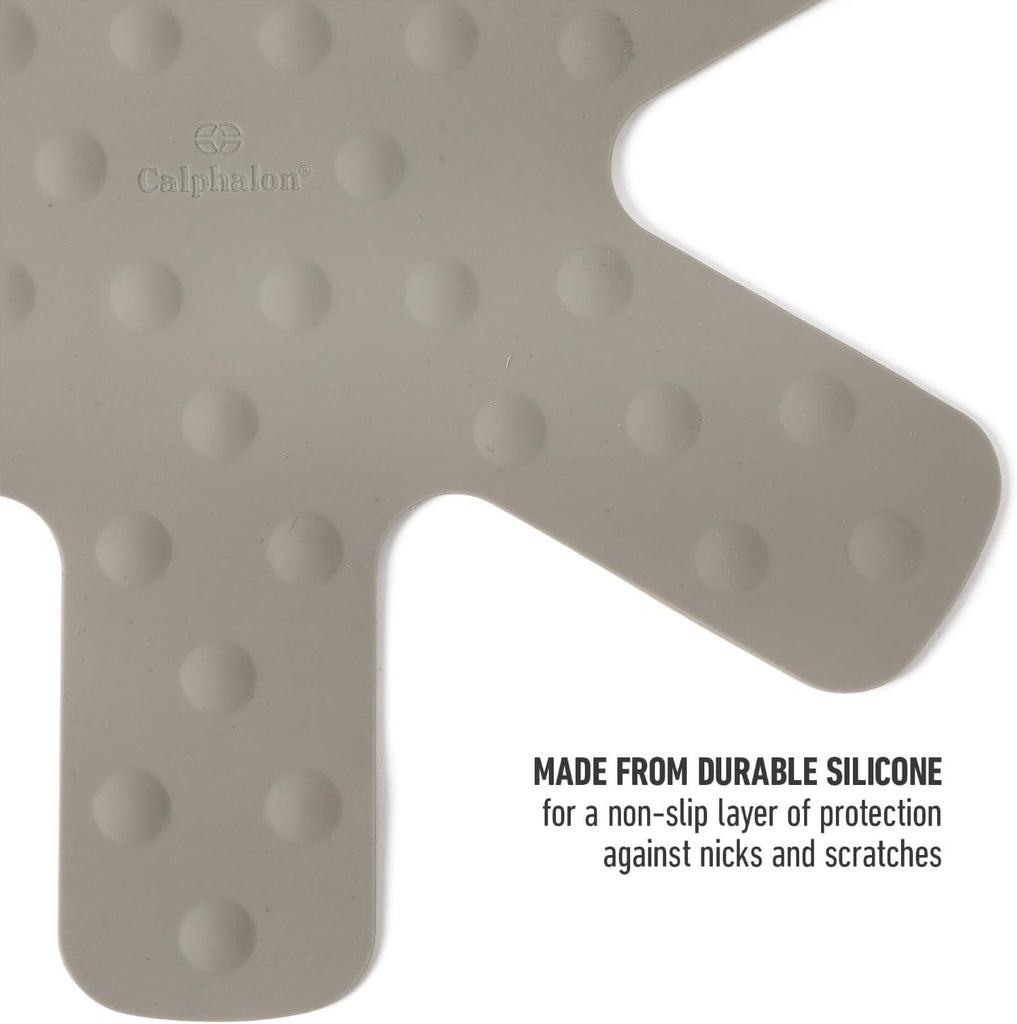 Prime Trivet Set, 3-Piece Silicone Trivets, Pan Protectors, High-Heat Resistant Non-Slip Cookware Protectors - Set of 3