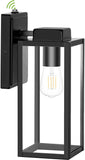 Large Outdoor Wall Light, 16 Inch Outdoor Wall Lantern, Dusk to Dawn Exterior Waterproof Wall Sconce