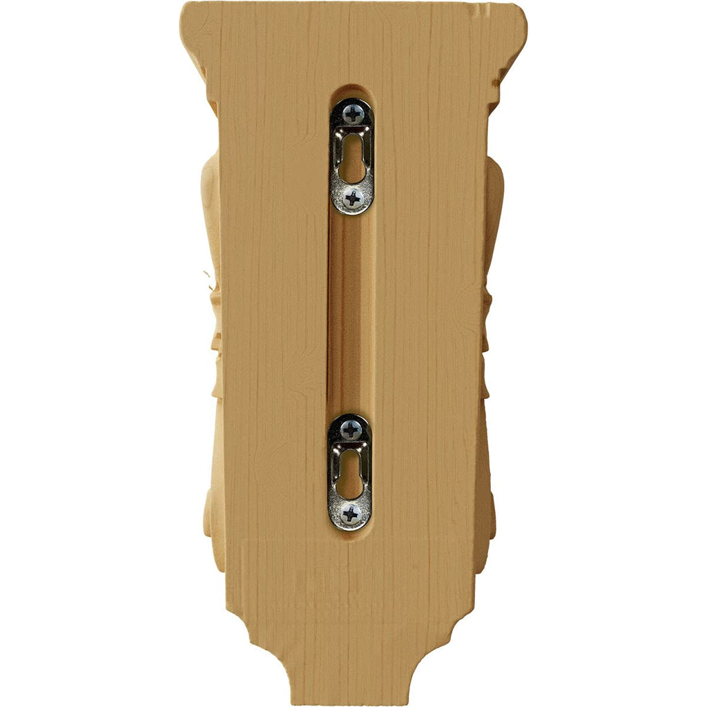 5"W x 5"D x 10"H Medium Acanthus Wood Corbel, Alder