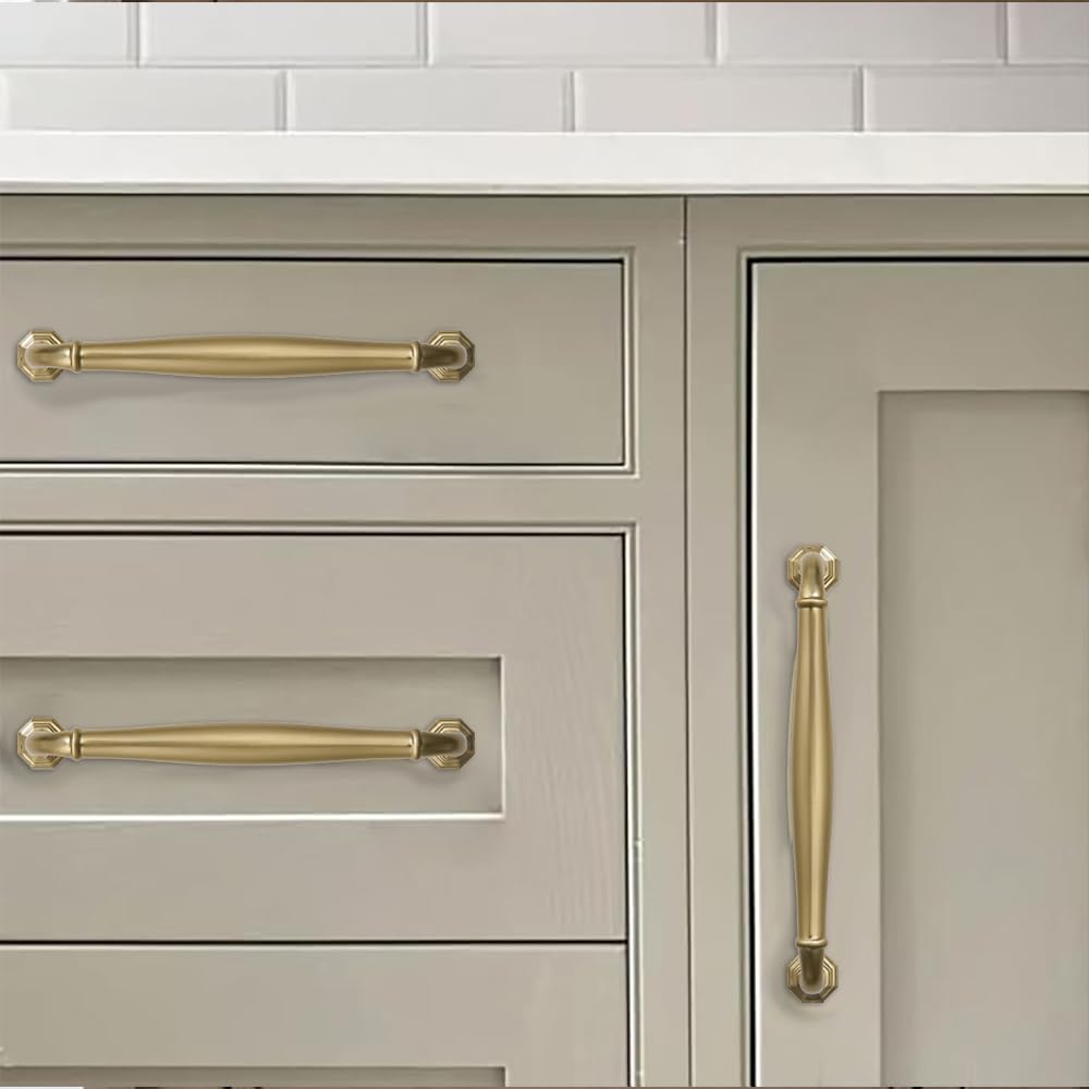 Appliance Handle Pull 18 Inch(457mm) Champagne Bronze Heavy Duty Solid Cabinet Handles Cabinet Pulls Heavy