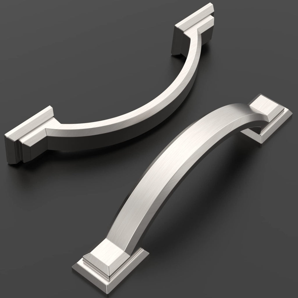 10 Pack Brushed Satin Nickel Cabinet Pulls 3"