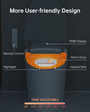 EPLO Smart Toilet Bidet with Auto Open Close,Foam Shield,1000G MaP Flush Score,ADA Comfort Chair Height,Blackout