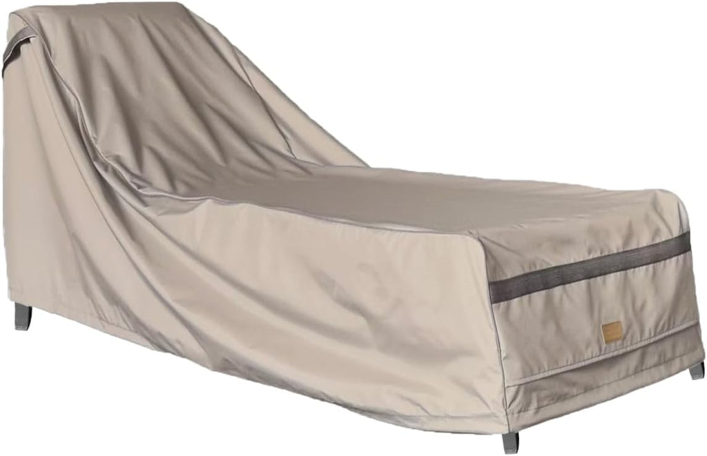 Chaise Lounge Cover Patio Furniture covers waterproof 68Linch Beige,2Pack | outdoor furniture covers 600D heavy duty