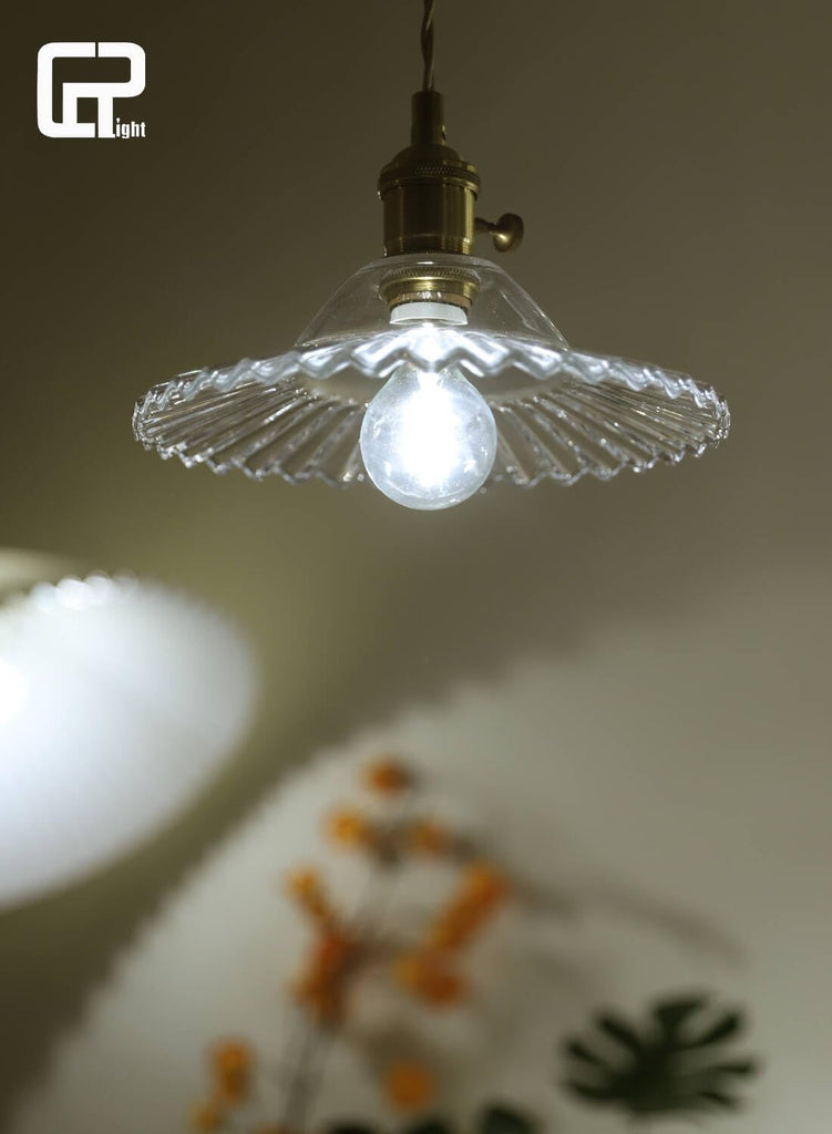 2W LED Globe Bulbs G16.5 Edison E12 4000K Neutral White, 12-Pack | 250LM 25W Equivalent, Clear Glass Vintage Edison