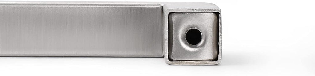 30 Pack 5 Inch Kitchen Cabinet Handles Stainless Steel Drawer Dresser Pulls Cupboard Square Bar Pulls Brushed Nickel