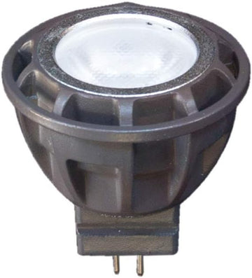 Brilliance MR-11 Low Voltage LED Landscape Lighting Replacement Lamp Bulb 2 Watt, 60 Degree Spread, 3000K, Dimmable