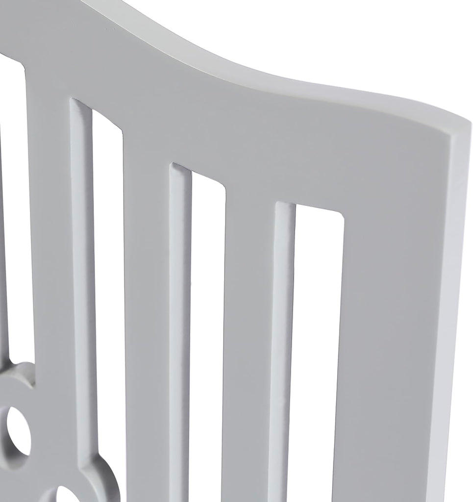 Pet Gate Wooden Free Grey Standing Dog Gate - Foldable
