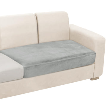 Couch Cushion Covers 1 Piece Velvet Stretch Loveseat Cover or 2 Seat Sofa Cover Soft Individual Couch Covers for