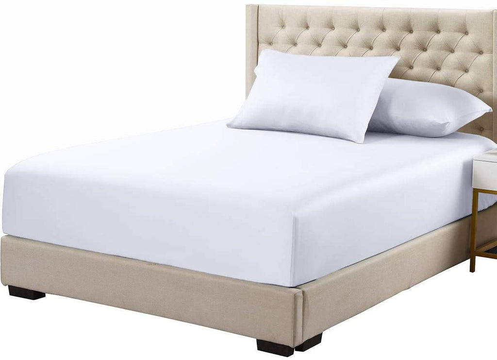 100% Viscose from Bamboo Sheets Set, Linen Beige