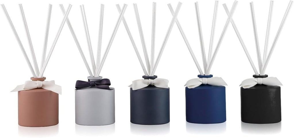 Vintage Collection Home Fragrance Diffuser Set, 100ml, Luxury Marble Design (Stone)