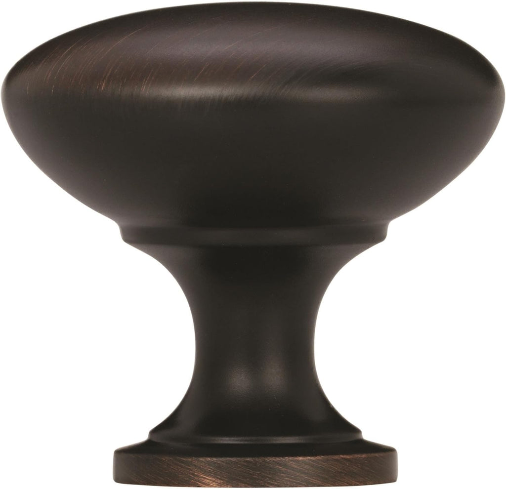 | Cabinet Knob | Oil Rubbed Bronze | 1-1/4 inch (32 mm) Diameter | Edona | 10 Pack | Drawer Knob | Cabinet Hardware