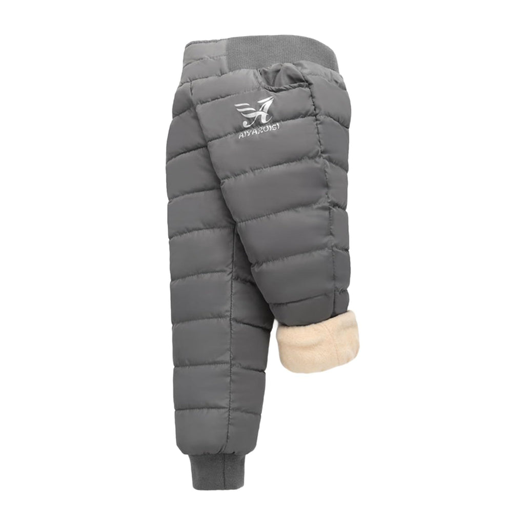Waterproof Rain & Fleece Lined Windproof Ski Pants Toddler Boys Girls Winter
