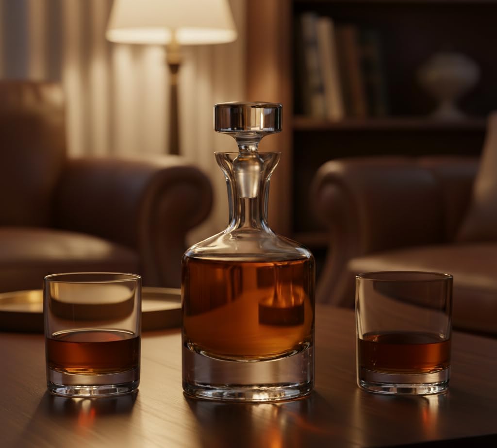 Buckingham Decanter - Set of 4
