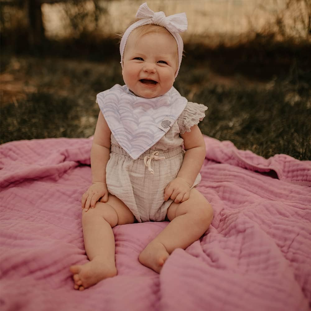 Soft Baby Quilt Blanket and Tummy Time - Lily
